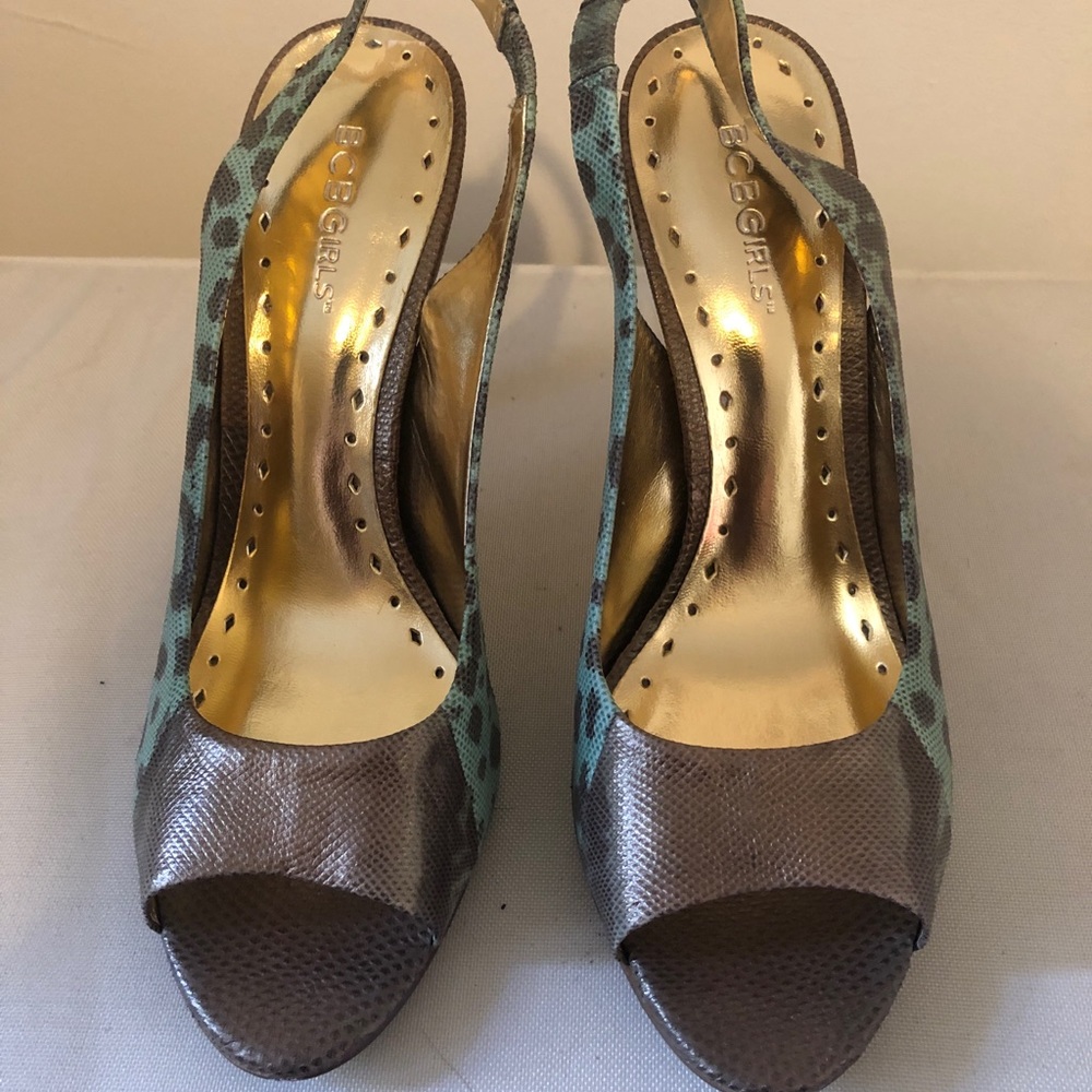 Snakeskin Heels